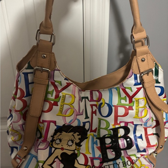 Betty Boop Handbags - 2013 Betty Boop Multicolor Shoulder Bag